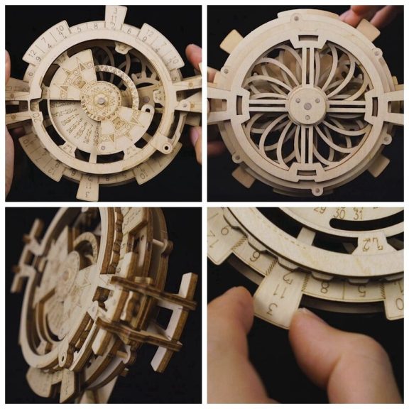Öröknaptár 3D Puzzle
