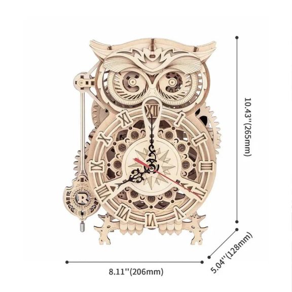 Bagoly óra 3D Puzzle Bagoly óra 3D Puzzle