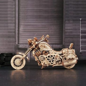 Cruiser motorkerékpár 3D Puzzle