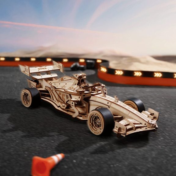 F1 Versenyautó 3D Puzzle mechanikus