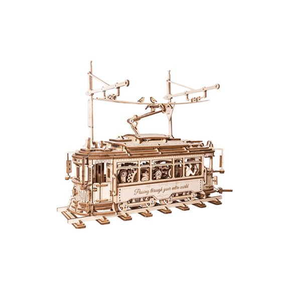 Városi villamos 3D Puzzle mechanikus Városi villamos 3D Puzzle mechanikus