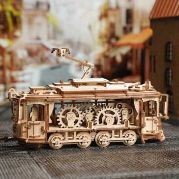 Városi villamos 3D Puzzle mechanikus