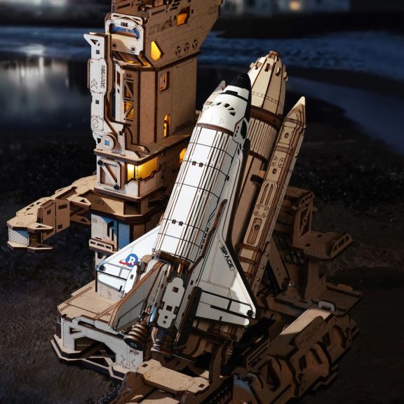 Űrrepülő kilövő állomás 3D Puzzle Mechanikus Űrrepülő kilövő állomás 3D Puzzle Mechanikus