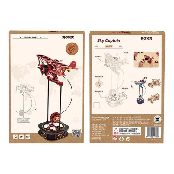 Légi pilóta inga - Örökmozgó 3D Puzzle