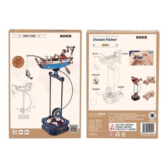 Óceánhalász inga - Örökmozgó 3D Puzzle Óceánhalász inga - Örökmozgó 3D Puzzle