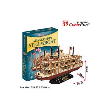 3D puzzle Mississippi Steamboat