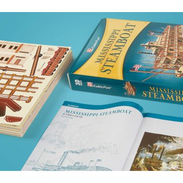 3D puzzle Mississippi Steamboat