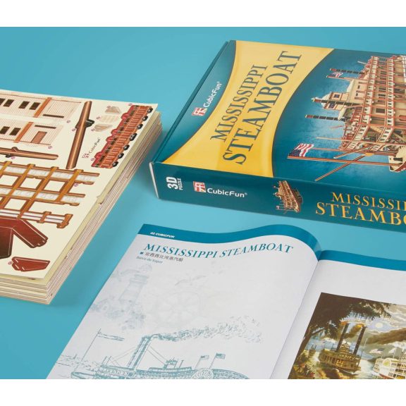 3D puzzle Mississippi Steamboat 3D puzzle Mississippi Steamboat
