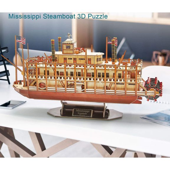 3D puzzle Mississippi Steamboat 3D puzzle Mississippi Steamboat
