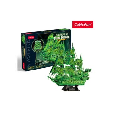 A bolygó hollandi FLUORESZKÁLÓ 3D puzzle