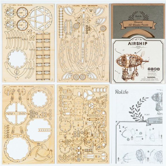Léghajó 3D Puzzle