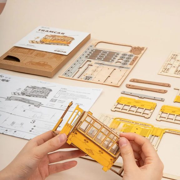 Villamos 3D Puzzle Villamos 3D Puzzle