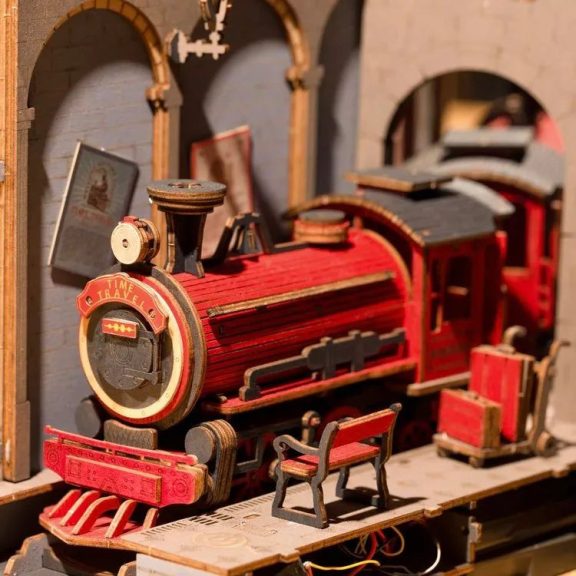 Time Travel Könyvtámasz 3D modell