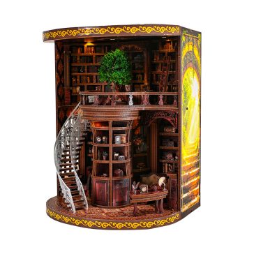 Idők könyvtára DIY miniatűr ház