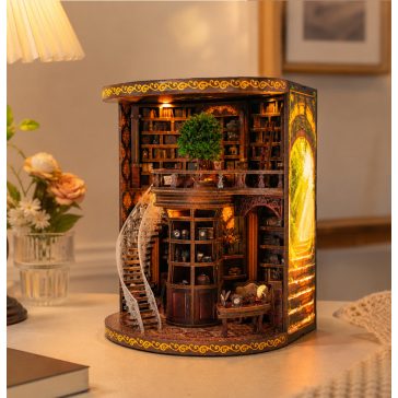 Idők könyvtára DIY miniatűr ház
