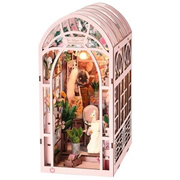 Pink üvegház Könyvtámasz 3D modell