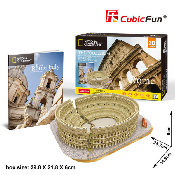 Róma Colosseum 3D puzzle CubicFun
